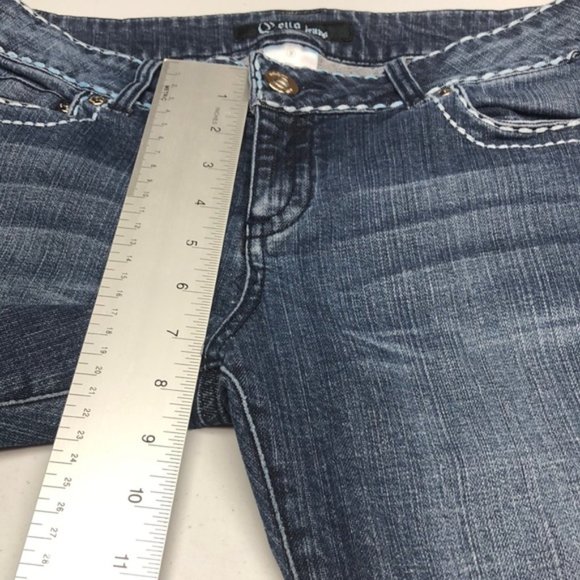 VINTAGE CELLO FLARE BOOTCUT JEANS 9/30x33 😎 - Picture 8 of 13